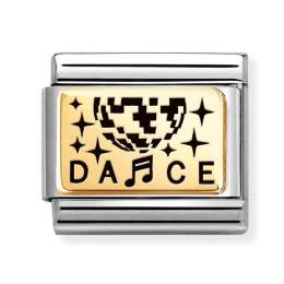 COMPOSABLE CLASSIC LINK WORLD OF DANCE IN 18K GOLD AND 030166-43