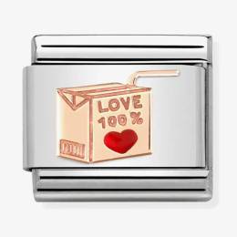 Nomination CLASSIC Composable Love 100% Juice Box Charm 430202-09