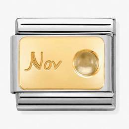 Nomination CLASSIC Composable November Citrine Charm 030519-11