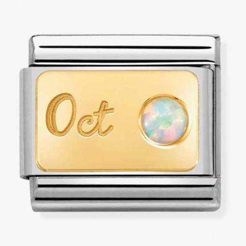 Nomination CLASSIC Composable October Opal Charm 030519-10 - 0