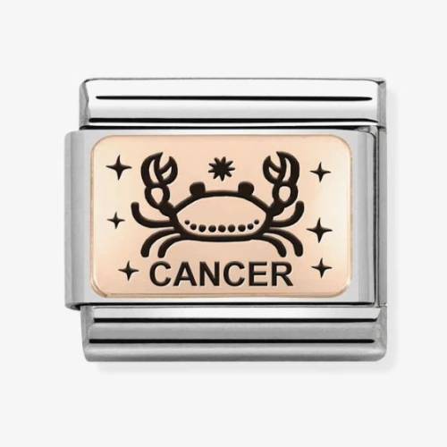 Nomination CLASSIC Composable Plates Cancer Charm 430112-04 - 0