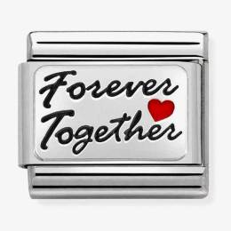 Nomination CLASSIC Composable Plates Forever Together Charm 330208/53