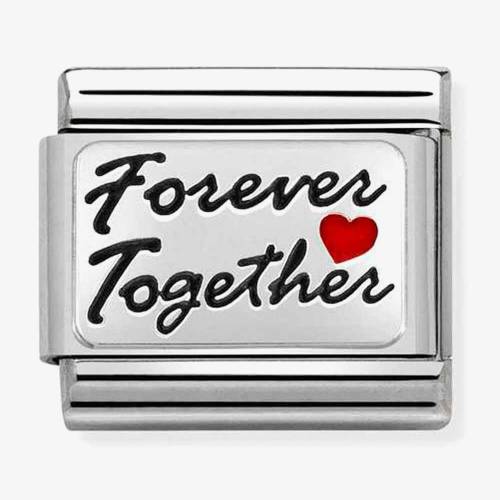 Nomination CLASSIC Composable Plates Forever Together Charm 330208/53 - 0