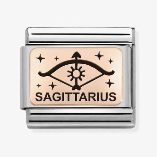 Nomination CLASSIC Composable Plates Sagittarius Charm 430112-09 - 0