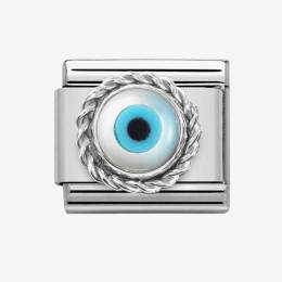 Nomination CLASSIC Composable Spirituality Greek Eye Charm 330506-18