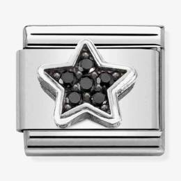 Nomination CLASSIC Composable Symbols Black Star Charm 330323-10