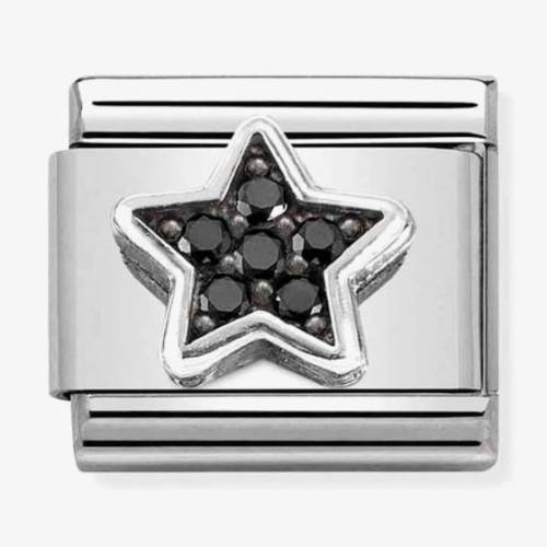 Nomination CLASSIC Composable Symbols Black Star Charm 330323-10 - 0