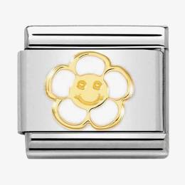 Nomination CLASSIC Composable Symbols Smile Flower Charm 030272/59