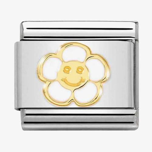 Nomination CLASSIC Composable Symbols Smile Flower Charm 030272/59 - 0