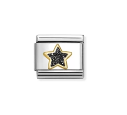 NOMINATION CLASSIC GLITTER,STEEL, ENAMEL, 18K GOLD 030220-20