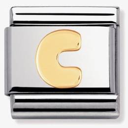 Nomination CLASSIC Gold Letters C Charm 030101-03