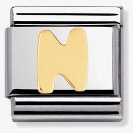 Nomination CLASSIC Gold Letters N Charm 030101-14