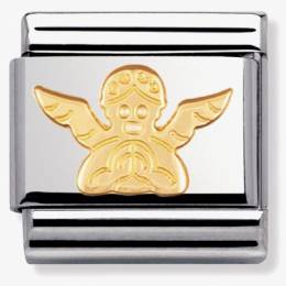 Nomination CLASSIC Gold Spirituality Angel Charm 030105-04