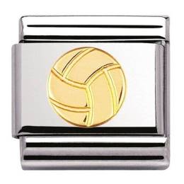 Nomination CLASSIC Gold Sports Collection Volley Ball Charm 030106-11