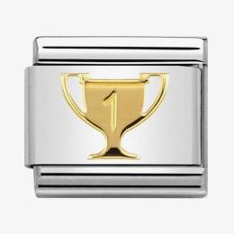 Nomination CLASSIC Gold Symbols Winner Trophy Charm 030149/23