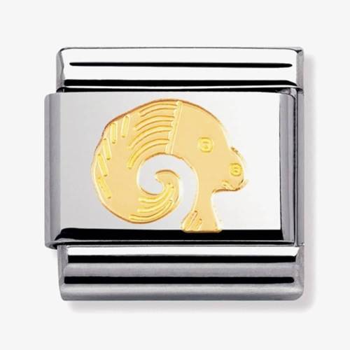 Nomination CLASSIC Gold Zodiac Aries Charm 030104-01 - 0