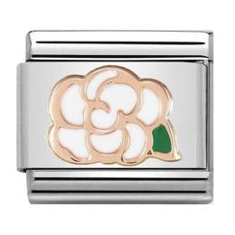 Nomination Classic Rose Gold Camellia Charm 430202-02