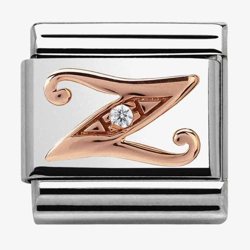 Nomination CLASSIC Rose Gold Letter Z Charm 430310-26 - 0