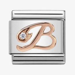 Nomination CLASSIC Rose Gold Letters B Charm 430310-02