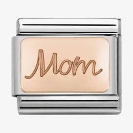 Nomination CLASSIC Rose Gold Plates Mom Charm 430101-33