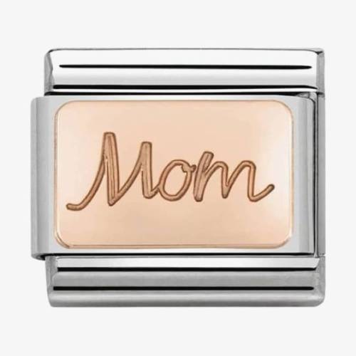 Nomination CLASSIC Rose Gold Plates Mom Charm 430101-33 - 0