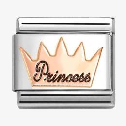 Nomination CLASSIC Rose Gold Princess Crown Charm 430202-34