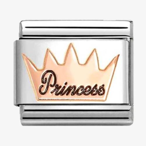 Nomination CLASSIC Rose Gold Princess Crown Charm 430202-34 - 0