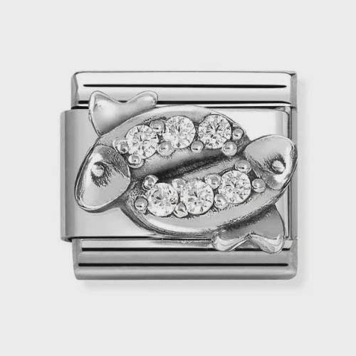 Nomination Classic Silver Pisces Charm 330326-12 - 0