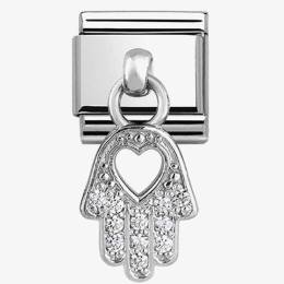 Nomination CLASSIC Silvershine Hamsa Hand Of Fatima Charm 331800/20