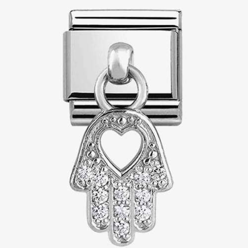 Nomination CLASSIC Silvershine Hamsa Hand Of Fatima Charm 331800/20 - 0