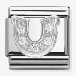 Nomination CLASSIC Silvershine Horse Shoe Charm 330304-06