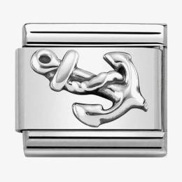 Nomination CLASSIC Silvershine Oxidised Symbols Anchor Charm 330101/27