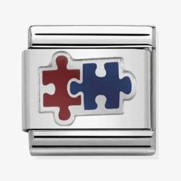 Nomination CLASSIC Silvershine Symbols Puzzle Charm 330202-37