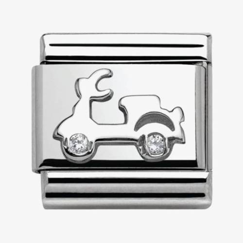 Nomination CLASSIC Silvershine Symbols Scooter Charm 330311-03 - 0