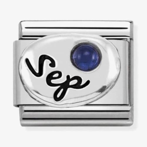 Nomination CLASSIC Silvershine Symbols September Sapphire Birthstone Charm 330505/09 - 0