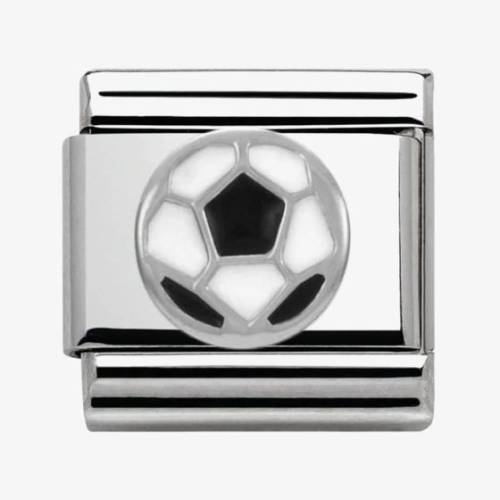 Nomination CLASSIC Silvershine Symbols Soccer Ball Charm 330202-13 - 0