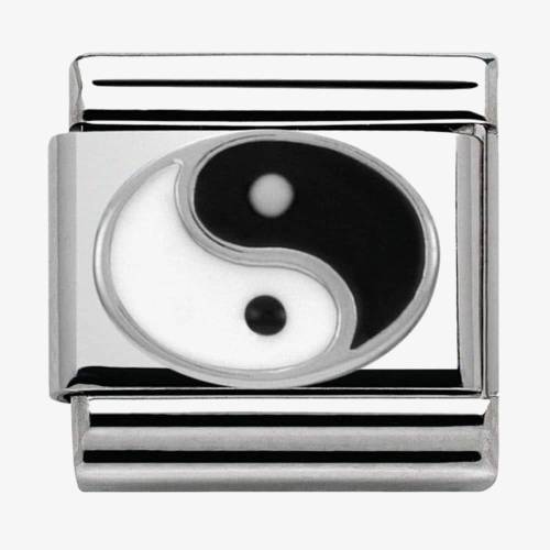 Nomination CLASSIC Silvershine Symbols Ying Yang Charm 330202/14 - 0