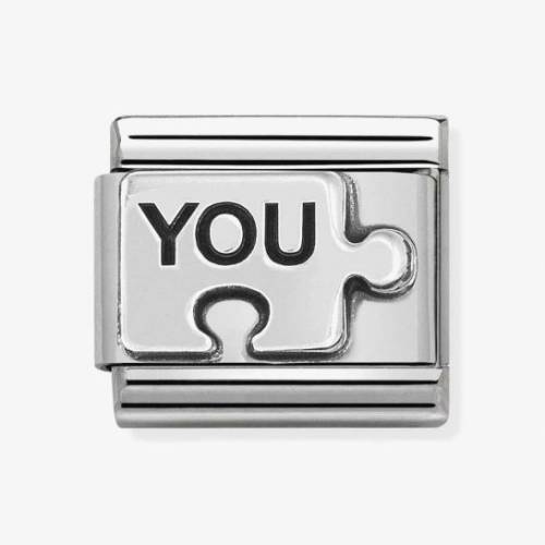 Nomination CLASSIC Silvershine You Puzzle Piece Charm 330101-40 - 0