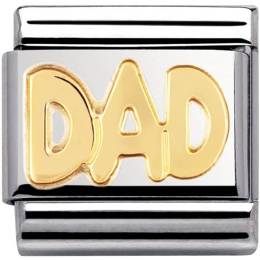 Nomination Composable Classic 18K Gold Dad Charm 030107-11