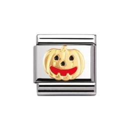 NOMINATION Composable Classic Link Halloween Pumpkin 030216-05