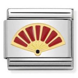 Nomination Composable Classic Red Enamel Fan 030285-48