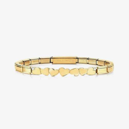 Nomination Gold Hearts Bracelet 021111-001 - 0