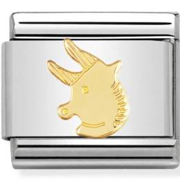 Nomination Ladies Composable Classic 18K Gold Taurus Zodiac Sign Charm 030104-02